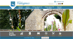 Desktop Screenshot of mairie-valognes.fr