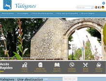 Tablet Screenshot of mairie-valognes.fr